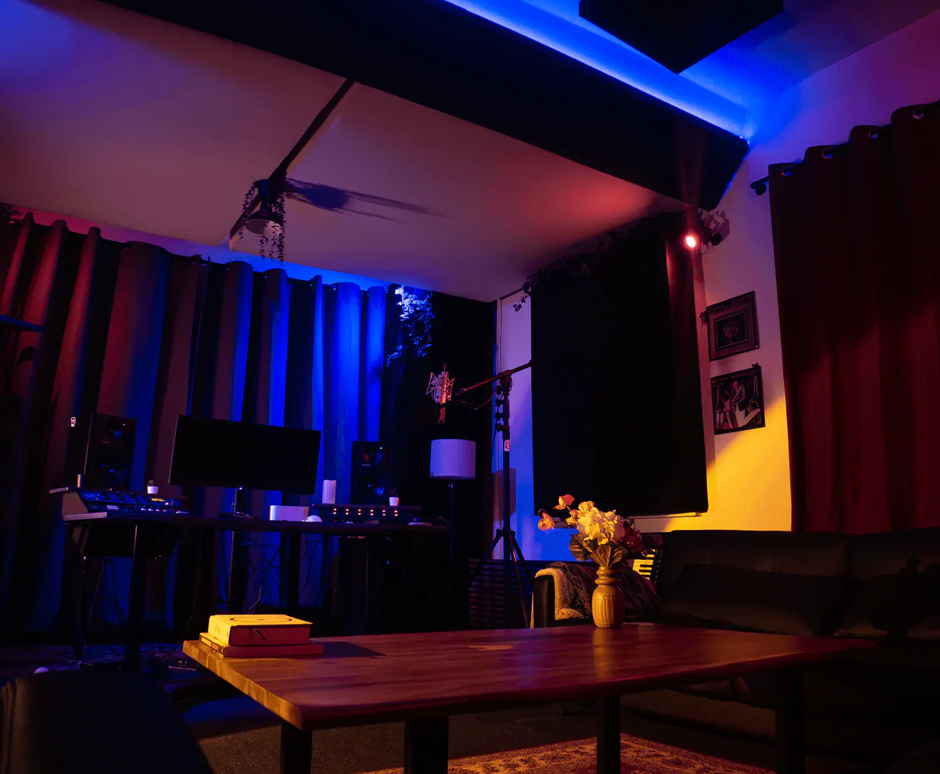 1042 Studio Recording Setup